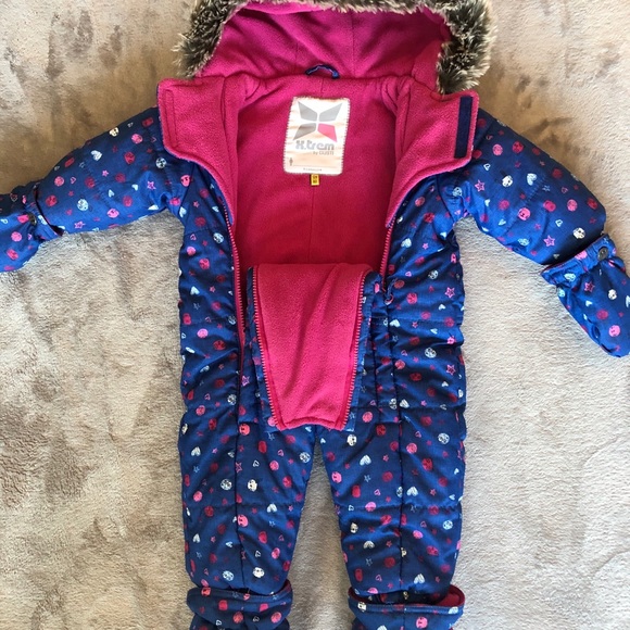 Multicolor,comfortable overall for baby girl - Picture 2 of 3